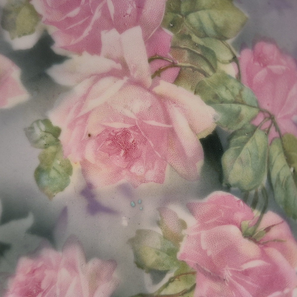 Welmar Floral Porcelain Bowls - Pink and Green